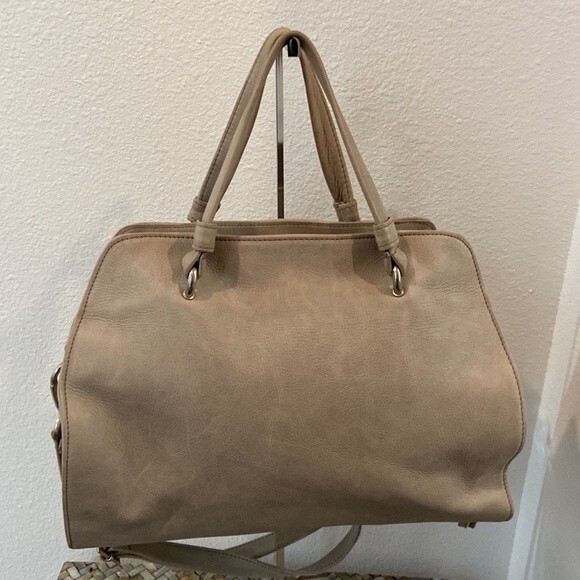 Balding Satchel with Crossbody Strap - Picture 3 of 9